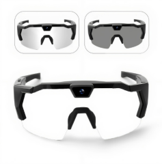 I0131 Smart Glasses  Video Camera, IPX4 Waterproof, Real-time Translation  Universal Compatibility