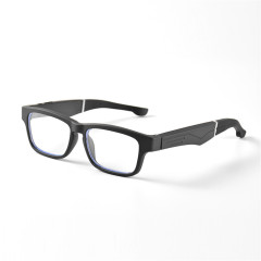 I0011 Smart Glasses  Wireless Audio, Blue Light & UV Protection, Waterproof, BT Call, Music Playback  Universal Compatibility