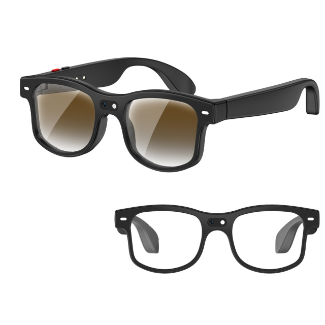I000157 AI Smart Camera Sunglasses  Dual Lenses, 8MP Camera, Video Shooting, Audio Recording, Wi-Fi Transfer  Universal Compatibility