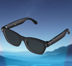 I000132 AI Smart Glasses  Real-time Translation, Multi-Language, ChatGPT Integration, Music Playback, Call, WiFi Upload, Camera, Photo & Video Universal Compatibility