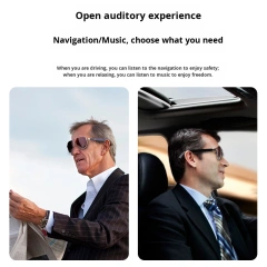 I0016 Smart Sunglasses  Bluetooth 5.4, IPX5 Waterproof, Wireless Audio, Smart Assistant, Call & Music Playback  Universal Compatibility