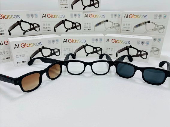 I0104 Smart Glasses Lightweight Material Bluetooth & WiFi Compatible