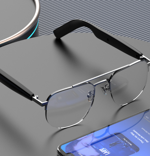 I000144 Smart Glasses  Bluetooth 5.4, Call, Gesture Control, Waterproof, Music Playback, Voice Assistant, Magnetic Design  Universal Compatibility