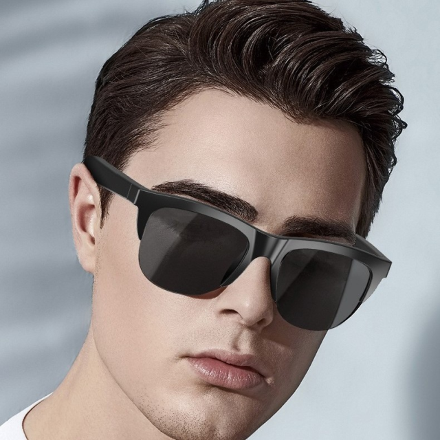 I000146 Smart Sunglasses  Wireless Audio, Music Playback, Bluetooth Call  Universal Compatibility