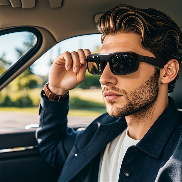 I0012 Smart Glasses  Anti-Blue Light, Wireless Call, Music Playback Universal Compatibility