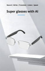 I0125 Smart Sunglasses with Wireless Audio, 1080P Video, AI Translation & IPX5 Waterproof Universal Compatibility