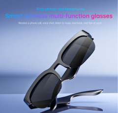 I0100 Smart Sport Sunglasses with Open-Ear Earphones, UV Protection & Wireless Audio Universal Compatibility
