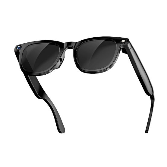 I0110 Smart Glasses with AI Voice Translator, Camera & Wireless Connectivity, for iPhone & Android