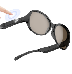 I000147 Smart Sunglasses  Bone Conduction Audio, Wireless Connection, IPX5 Waterproof, Dual Audio  Universal Compatibility