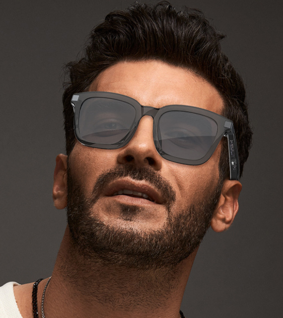 I000153 AI Smart Sunglasses  TWS Earbuds, Touch Control, Dual Language Translation, Audio Function  Universal Compatibility