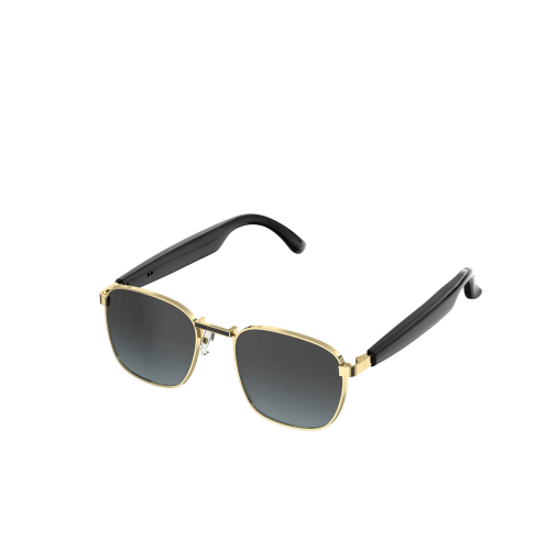 I0128 AI Smart Sunglasses  Bluetooth Audio, Music Playback, Customized Logo  Universal Compatibility