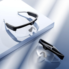 I000133 AI Smart Sports Sunglasses  2K HD Camera, SD Card Support, Wi-Fi, Waterproof, Audio Recording  Universal Compatibility