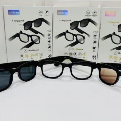 I0014 Smart Glasses  AI Translation, Anti-Blue Light, Bluetooth, 8MP Camera & Video Recording  Universal Compatibility