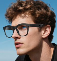 I000158 Smart Sports Glasses  IPX4 Waterproof, Bluetooth Call, AI Intercom, High-Fidelity Audio, Music Playback  Universal Compatibility