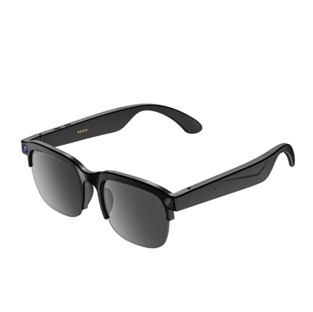 I0102 AI Smart Glasses with Real-time Translation, Dual Camera, 1080P Video & IPX5 Waterproof Universal Compatibility