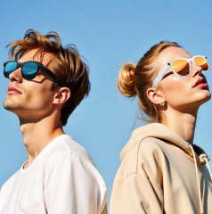 I000141 Smart Sunglasses  2MP Camera, WiFi Connection, Photo & Video Recording, AI Video Translation  Universal Compatibility