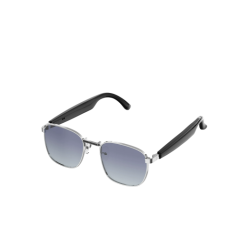 I0128 AI Smart Sunglasses  Bluetooth Audio, Music Playback, Customized Logo  Universal Compatibility
