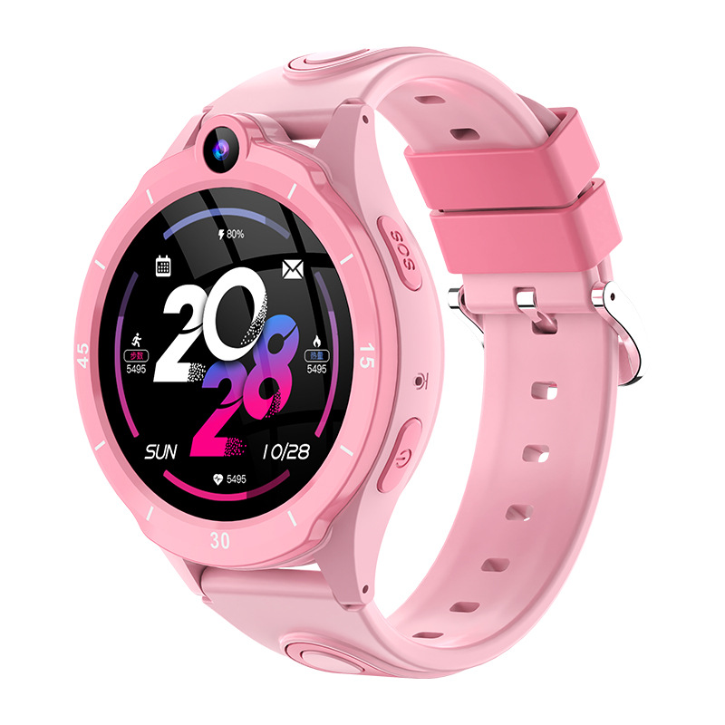 I000161 4G Kids Smart Watch 800mAh Video Call SOS LBS WiFi Positioning