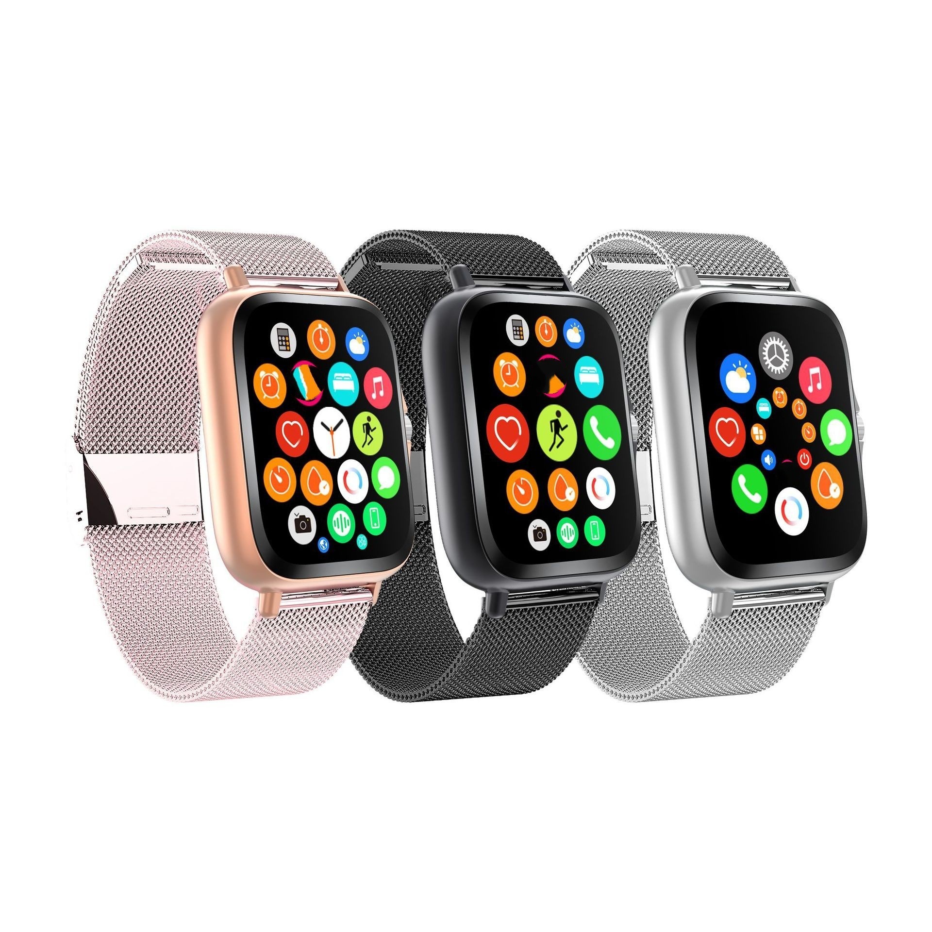 I0003 Smart Watch 7-in-1 Touchscreen BT Call Fashion Smartwatch