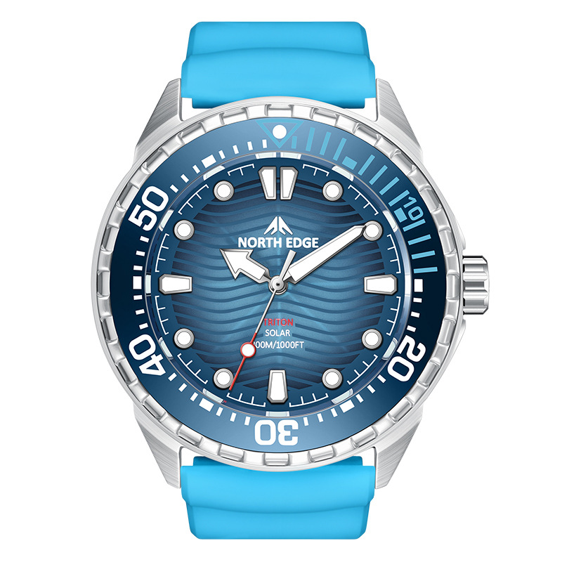 I000128 Men's Outdoor Sports Watch Waterproof Diving Digital Bezel For IOS
