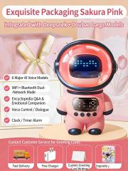 Upgraded packaging + charging head-pink astronaut