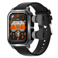 I000141 Smart Watch TWS Earbuds BT Call Fitness Tracker Heart Rate