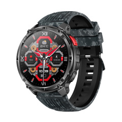 Black + blue camouflage