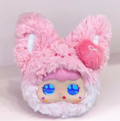 I0046 Jopark  AI Strawberry Plush Doll  Pink, LED Eye Screen, AI Voice, ODM Support, Lovely Animal Design  Kid-friendly