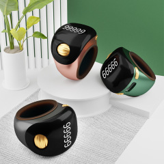 I0023 Smart Tasbih Zikr Ring OLED Display Islamic Prayer Reminder