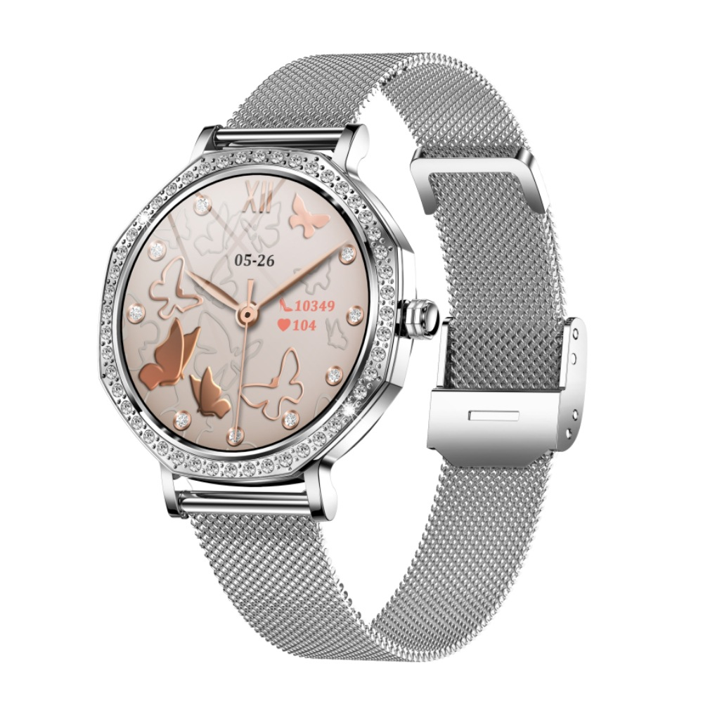 I000195 Women's Smart Watch Waterproof Fitness Heart Rate Health Monitor