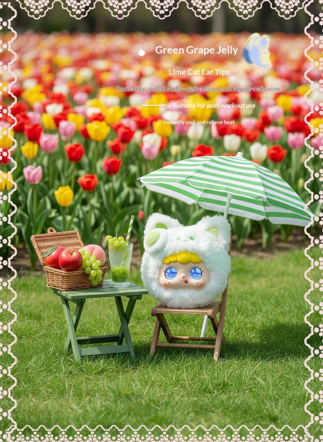 I0046 Jopark AI Rabbit Plush Toy Black Long-Eared, PVC Face, Smart Companion, Bag Accessory Pendant, ODM Support Universal Use