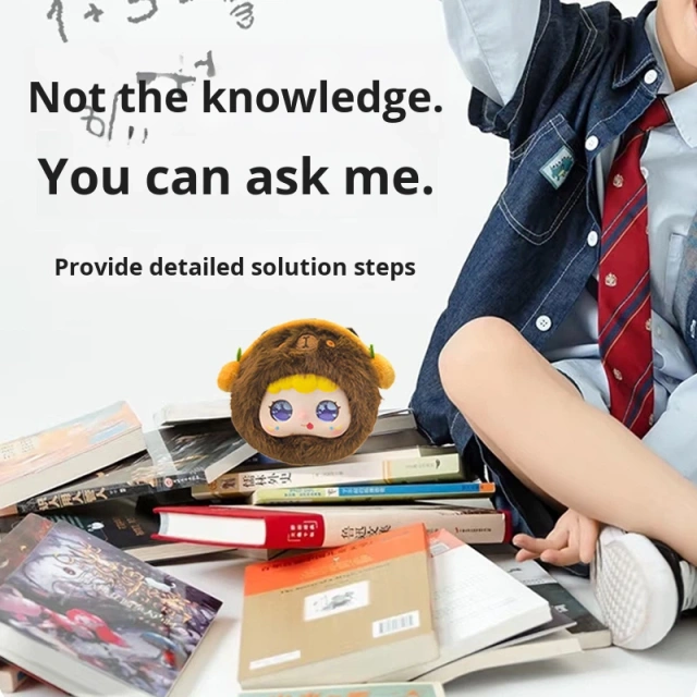 I0041 AI Plush Toy Pendant  Rongnuo Rabbit Head, White Panda, Intelligent Robot, Creative Cute Design  Universal Use