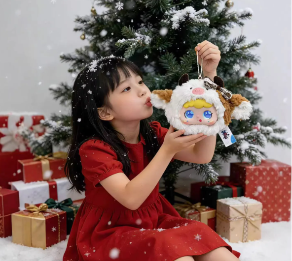 I0046 Jopark AI Interactive Plush Doll Rnonn's Party Themed, Comforter, Custom Lovely Characters, Companion, Backpack Bag Pendant Universal Use