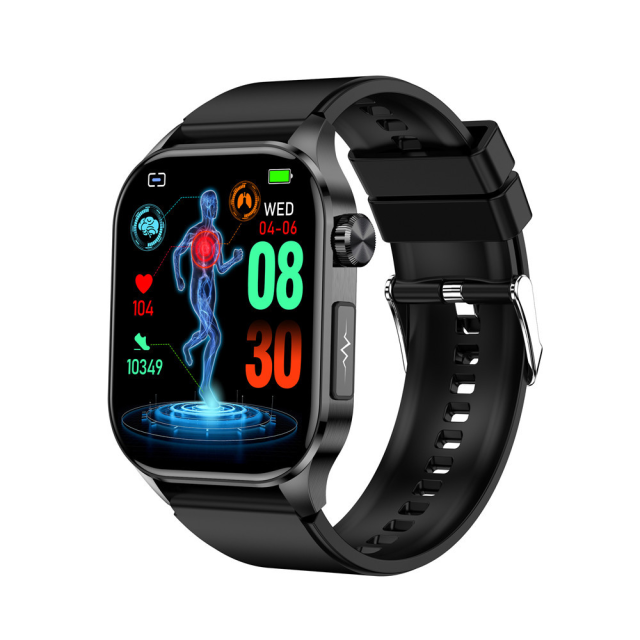 I000184 Smart Watch AMOLED BT Call ECG Blood Pressure Blood Oxygen