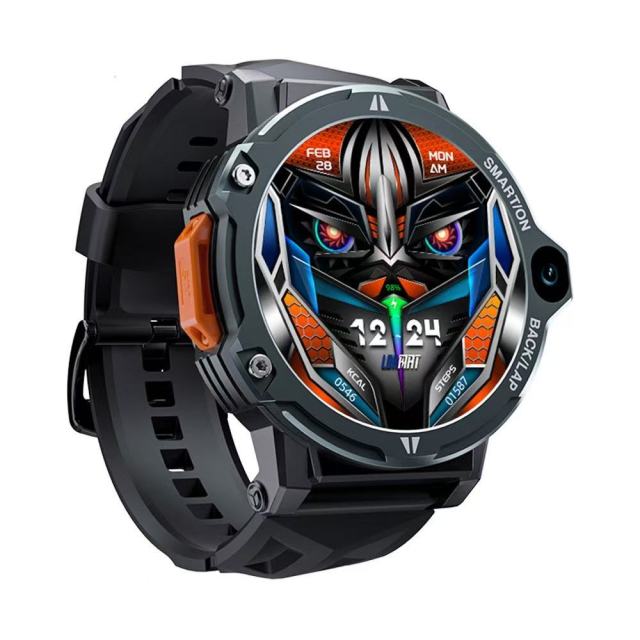 I000131 Smart Fashion Watch 4G WiFi GPS SIM HD Dual Camera For Android