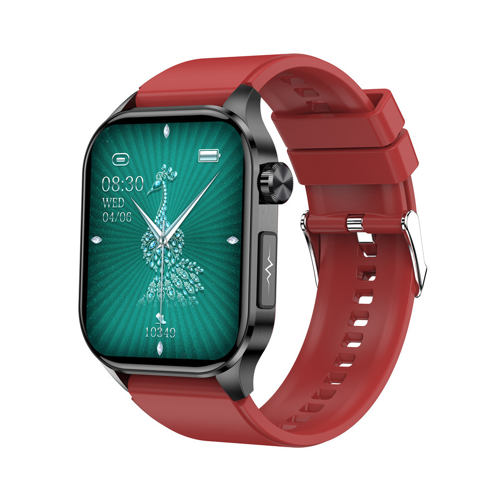 I000184 Smart Watch AMOLED BT Call ECG Blood Pressure Blood Oxygen