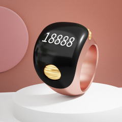 I0023 Smart Tasbih Zikr Ring OLED Display Islamic Prayer Reminder