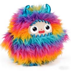 I0044 Jopark AI Monster Plush Doll  LED Eye Screen, Colorful Design, Companion Toy, ODM Support  Kid-friendly