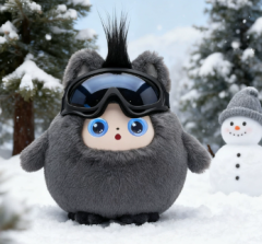 I0045 AI Talking Bear Plush Toy  Smart Dialogue, Interactive, Educational, Washable, Touch Feedback  Kid-friendly