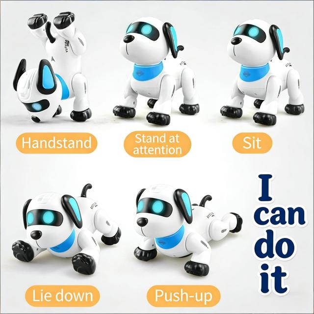I0039 RC Smart Robot Dog 2.4GHz Gesture Control, Electronic Pet, Intelligent Interaction, Wholesale Kid-friendly