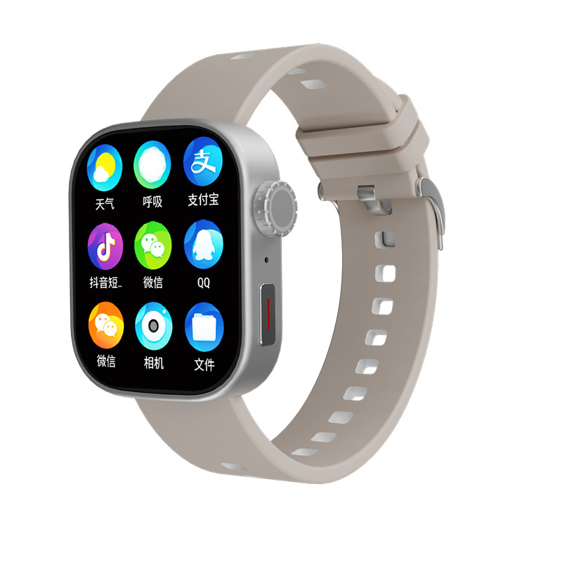 I000155 Smart Watch 2.06" AMOLED Multiple Sports Modes 270° HD Camera