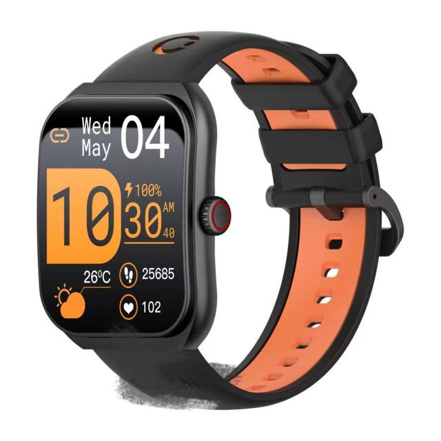 I000173 IP86 Fashion Smart Watch Waterproof Fitness Heart Rate Monitor