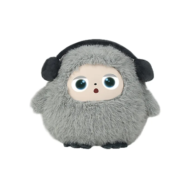 I0037 AI Christmas Smart Robot PP Cotton Filling, Super Soft, LCD Eyes, Verbal Dialogue, Literary Companion, Gift Option Kid-friendly