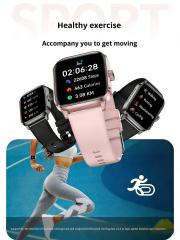I0009 Smart Watch 9mm Ultra Thin Sports Fitness Tracker For Men Women