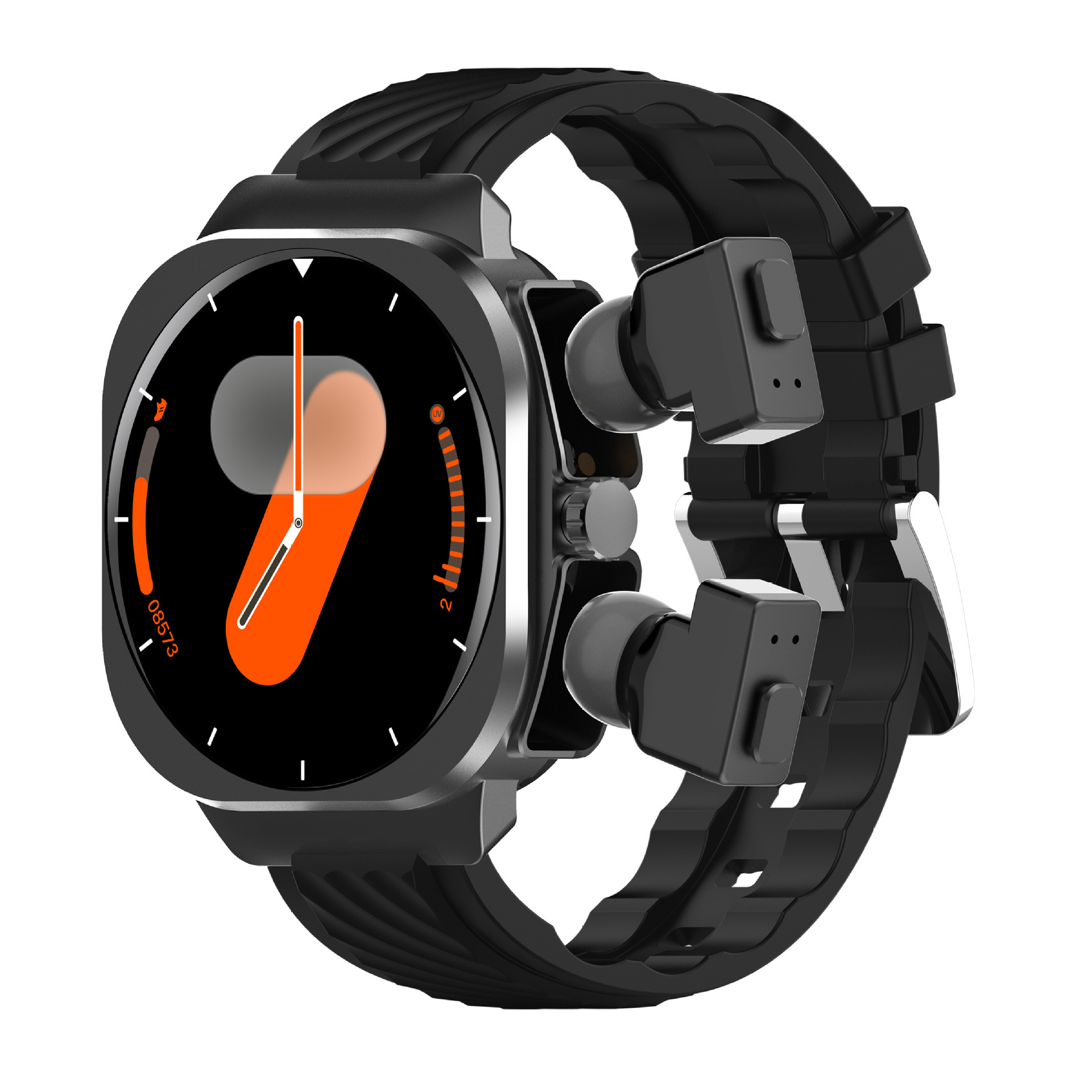 I000136  Smart Watch Earbuds Fitness Tracker Waterproof Sport