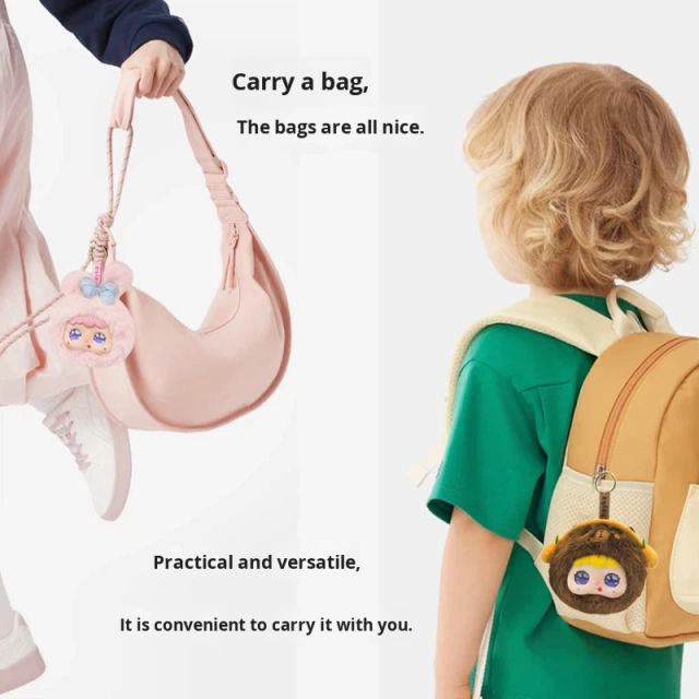 I0041 AI Plush Toy Pendant  Rongnuo Rabbit Head, White Panda, Intelligent Robot, Creative Cute Design  Universal Use