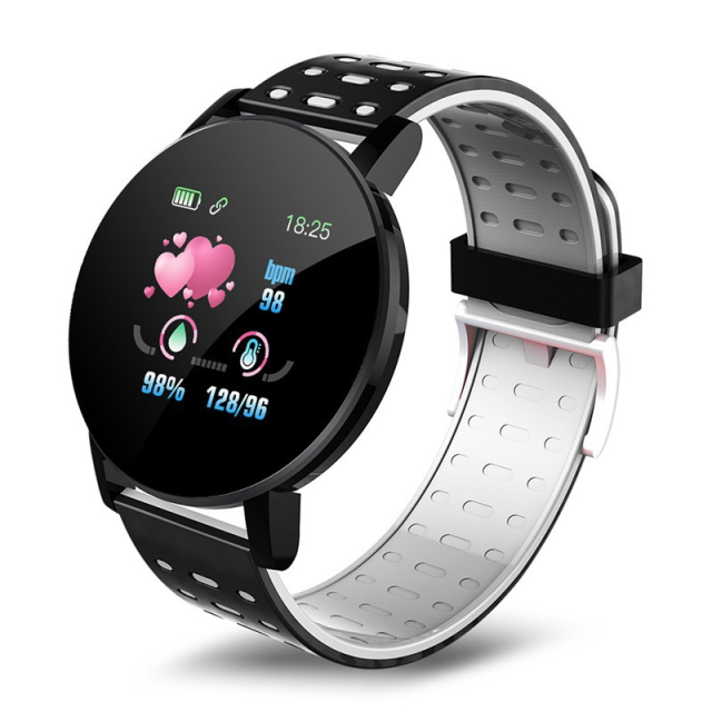 I000162 Smart Watch Heart Rate Blood Pressure Waterproof Fitness Tracker