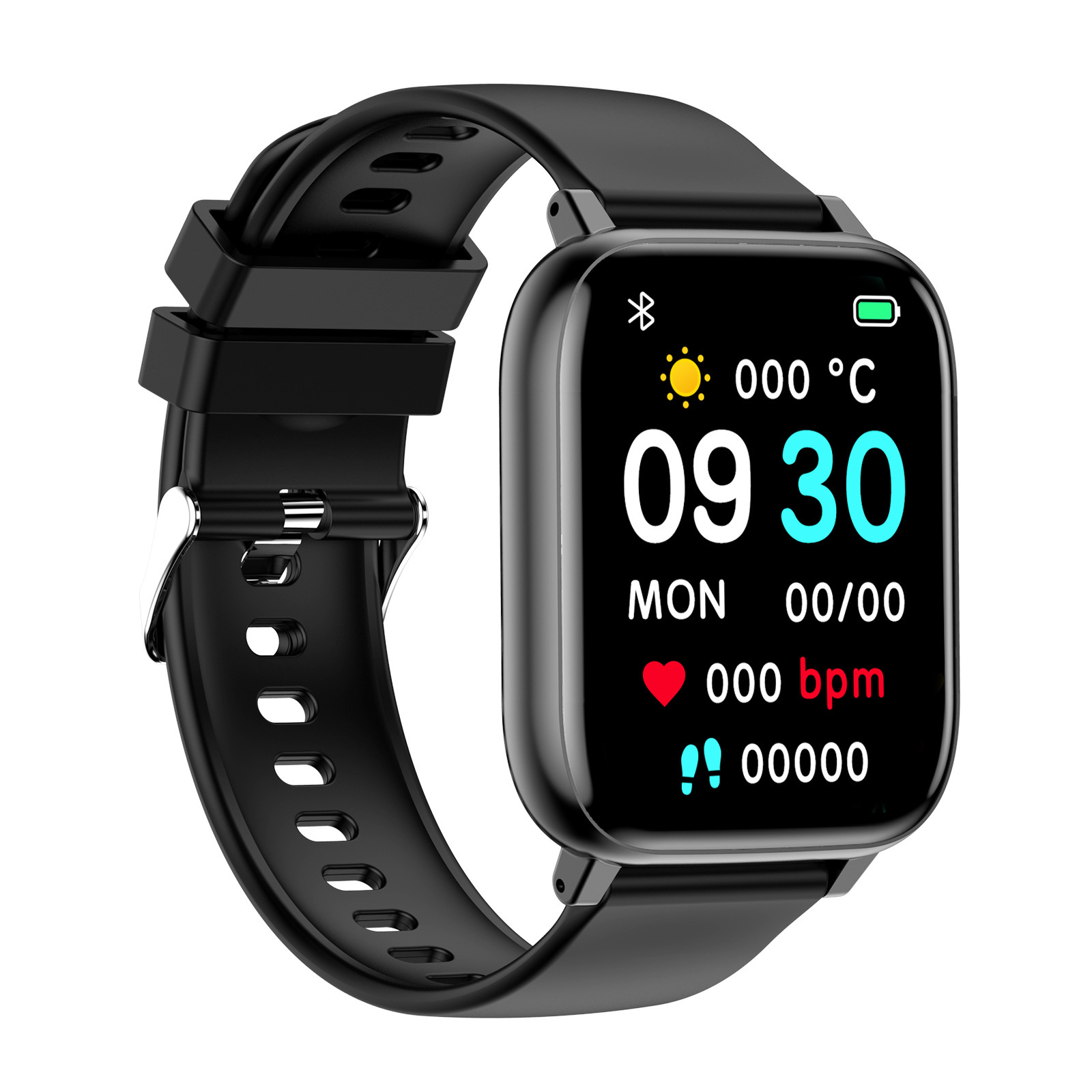 I000102 Smart Watch BT Call Waterproof Large Battery Health Monitoring