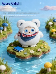 I0045 Ladodo AI Plush Robot Doll  Intelligent Conversation, Limited Edition Kid-friendly