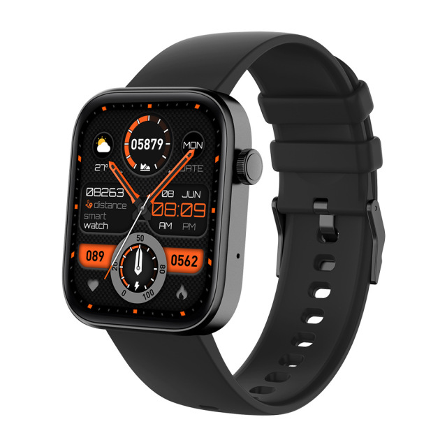 I00052 Smart Watch Full-Screen Display Heart Rate Pedometer Waterproof